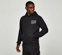 Tommy Jeans Regular Modern Hoodie - Black - Size XXS