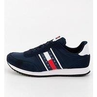 Tommy Jeans  TJM RUNNER CASUAL ESS  men's Shoes (Trainers) in Blue