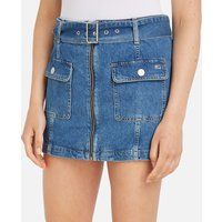 Tommy Jeans Belted Denim Mini Skirt - W29