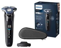 Philips Series 7000 Wet & Dry Men'S Electric Shaver With Pop-Up Trimmer, Travel Case, Charging Stand & Groomtribe App Connection- S7886/35