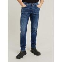 G-STAR Men/'s 3301 Slim Jeans, Blue (Medium Aged D25742-8968-071), 36W / 32L