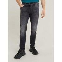 G-STAR Men/'s 3301 Slim Jeans, Black (Faded Black Magnet D25742-A634-C239), 32W / 32L