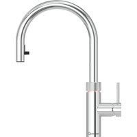 Quooker FXRCHR Flex Round Spout Boiling Water Tap with Flexible Pull O