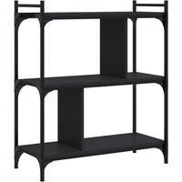 Bookcase Office 6-Tier Book Shelf Rack Storage Cabinet Engineered Wood vidaXL