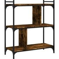 Bookcase Office 6-Tier Book Shelf Rack Storage Cabinet Engineered Wood vidaXL