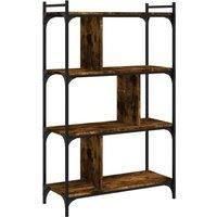 Bookcase Office 6-Tier Book Shelf Rack Storage Cabinet Engineered Wood vidaXL