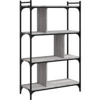 Bookcase Office 6-Tier Book Shelf Rack Storage Cabinet Engineered Wood vidaXL