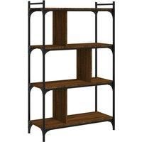Bookcase Office 6-Tier Book Shelf Rack Storage Cabinet Engineered Wood vidaXL