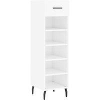 Shoe Cabinet Grey Sonoma 30x35x105 cm Engineered Wood vidaXL