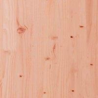 Garden Raised Bed with Fence Design Outdoor Planter Solid Wood Pine vidaXL