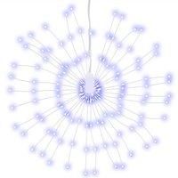 vidaXL Christmas Starburst Light 140 LEDs Blue 17 cm