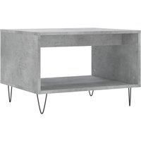 Coffee Table Grey Sonoma 60x50x40 cm Engineered Wood vidaXL