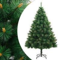 Artificial Hinged Christmas Tree with Stand 120 cm vidaXL