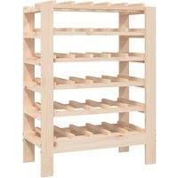 Vidaxl Wine Rack 61 5X30X82 Cm Solid Wood Pine