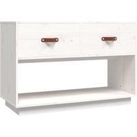Solid Wood Pine TV Cabinet Media HiFi Cabinet TV Console Multi Colours vidaXL