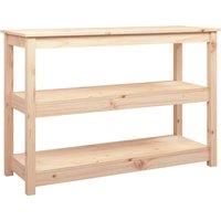 Solid Wood Pine Console Table Multi Colours 110x40x74 cm/80x40x74 cm vidaXL