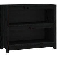 Solid Wood Pine Book Cabinet Display Organiser Multi Colours/Sizes vidaXL