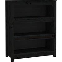Solid Wood Pine Book Cabinet Display Organiser Multi Colours/Sizes vidaXL