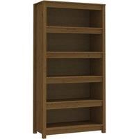 Solid Wood Pine Book Cabinet Display Organiser Multi Colours/Sizes vidaXL