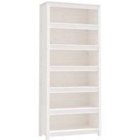Solid Wood Pine Book Cabinet Display Organiser Multi Colours/Sizes vidaXL