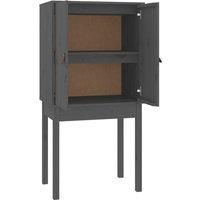 Solid Wood Pine Highboard Home Sideboard Storage Cabinet Multi Colours vidaXL