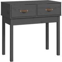 Solid Wood Pine Console Table Side Sofa End Accent Table Multi Colours vidaXL