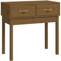 Solid Wood Pine Console Table Side Sofa End Accent Table Multi Colours vidaXL