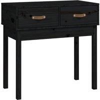 Solid Wood Pine Console Table Side Sofa End Accent Table Multi Colours vidaXL