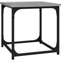 vidaXL Side Table Grey Sonoma 40x40x40 cm Engineered Wood