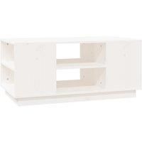 Solid Wood Pine Coffee Table Side Sofa Accent Couch Table Multi Colours vidaXL