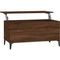 Coffee Table Engineered Wood Side Table Multi Colours 60/90x44.5x45 cm vidaXL
