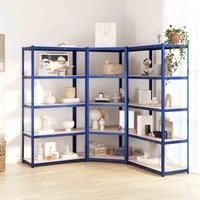 Shelves Rack Storage Shelf Workshop Shelf Industrial Shelving Unit vidaXL