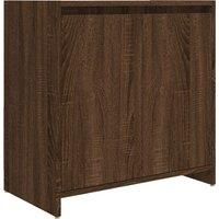 Vidaxl Bathroom Cabinet Brown Oak 60X33X61 Cm Engineered Wood