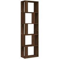 Book Cabinet/Room Divider Engineered Wood Book Stand Multi Colours vidaXL