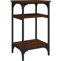 vidaXL Side Table End Sofa Couch Coffee Brown Oak Engineered Wood