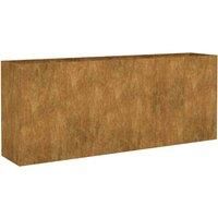 vidaXL Garden Raised Bed 200x40x80 cm Corten Steel