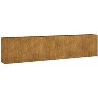 Planter Garden Raised Bed Plant Pot Flower Box Flower Pot Corten Steel vidaXL