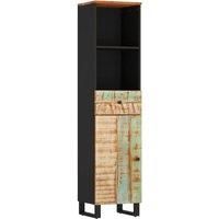 Bathroom Cabinet 38x33x160 cm Solid Wood Reclaimed vidaXL