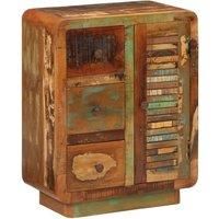 vidaXL Sideboard with 3 Drawers 55x30x70 cm Solid Wood Reclaimed