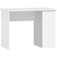 vidaXL Desk White 100x55x75 Engineered Wood Laptop Table Home Office Gaming