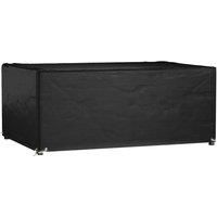 vidaXL Garden Furniture Cover 8 Eyelets 180x122x75 cm Rectangular