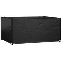 Garden Sunlounger Cover Outdoor Furniture Cover Chair Cover 8 Eyelets vidaXL