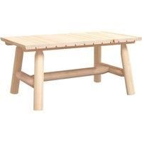 Side Table End Table Wooden Sofa Couch Coffee Table Solid Wood Spruce vidaXL