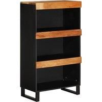 Side Cabinet 60x33x107 cm Solid Wood Acacia vidaXL