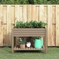 Garden Raised Bed Outdoor Planter Pot Patio Flower Bed Polypropylene vidaXL