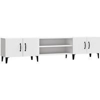 TV Cabinet White 180x31.5x40 cm Engineered Wood vidaXL