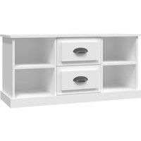 TV Cabinet Brown Oak 99.5x35.5x48 cm Engineered Wood vidaXL