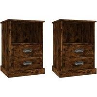 Bedside Cabinets Side Table Nightstand Bedroom Bed Cabinet Bed Table vidaXL