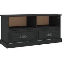 TV Cabinet Black 93x35.5x45 cm Engineered Wood vidaXL