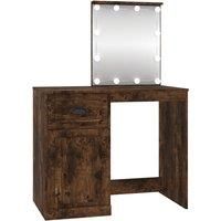Dressing Table Vanity Desk Cosmetic Table Makeup Desk Engineered Wood vidaXL